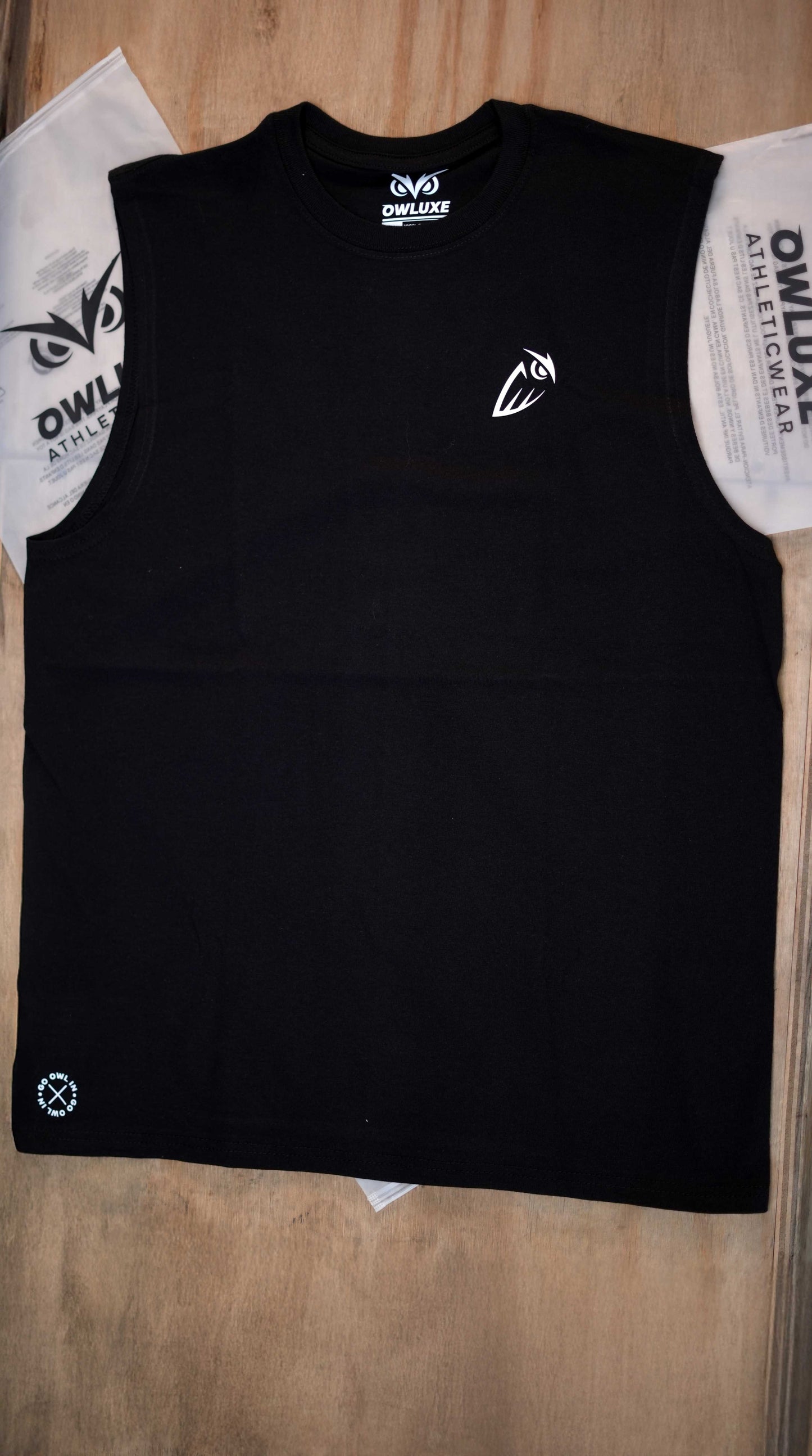 Black Muscle Tank Top