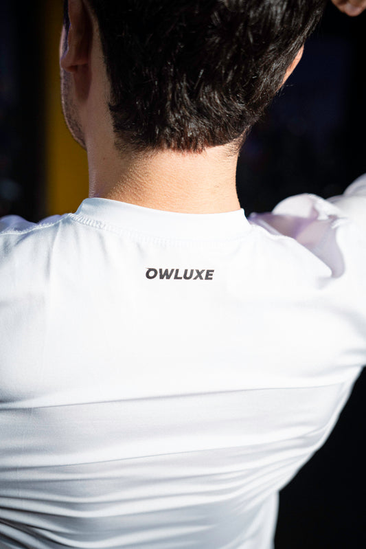Owl Essential Performance Tee white