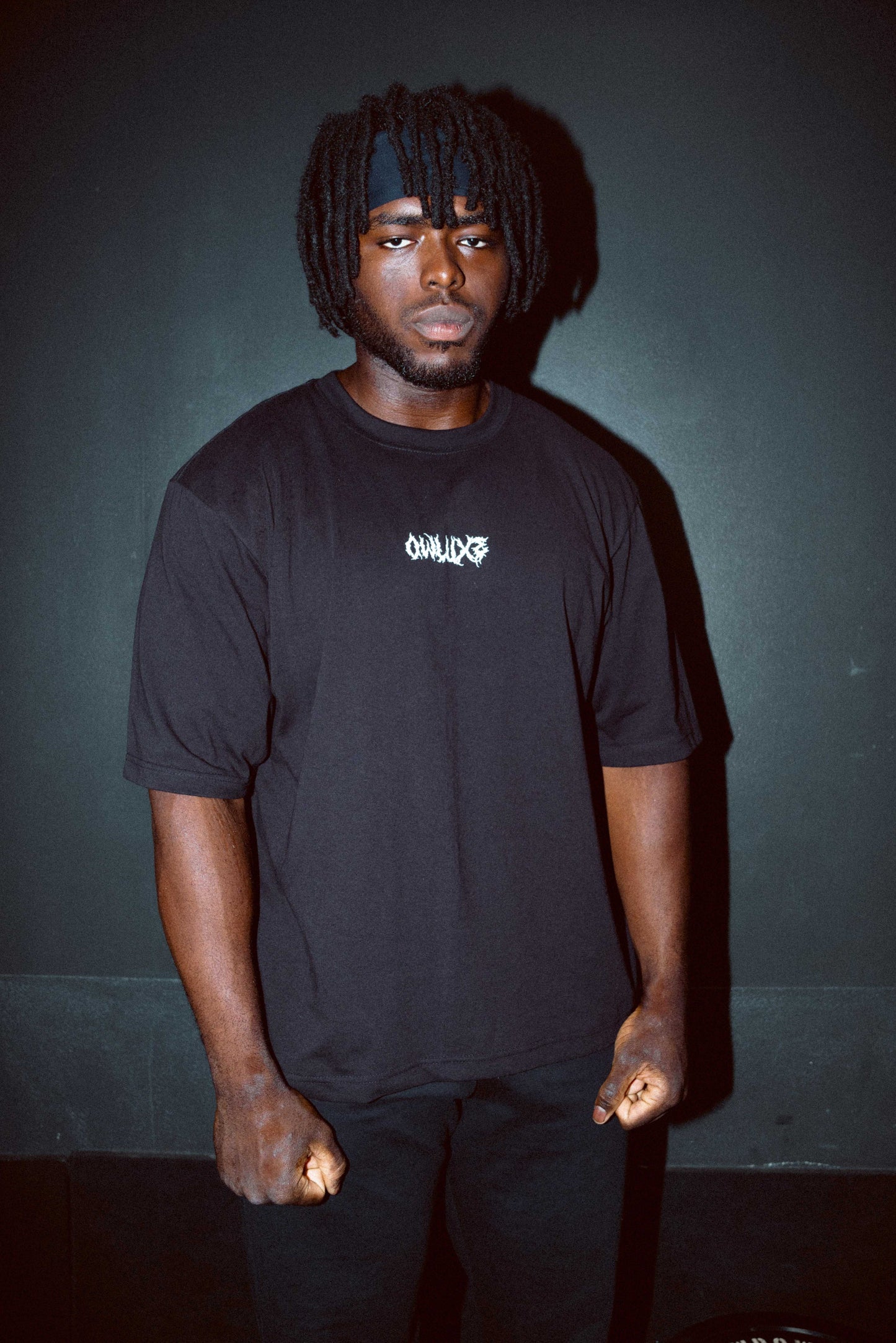 Visionary Black & White Boxy Tee