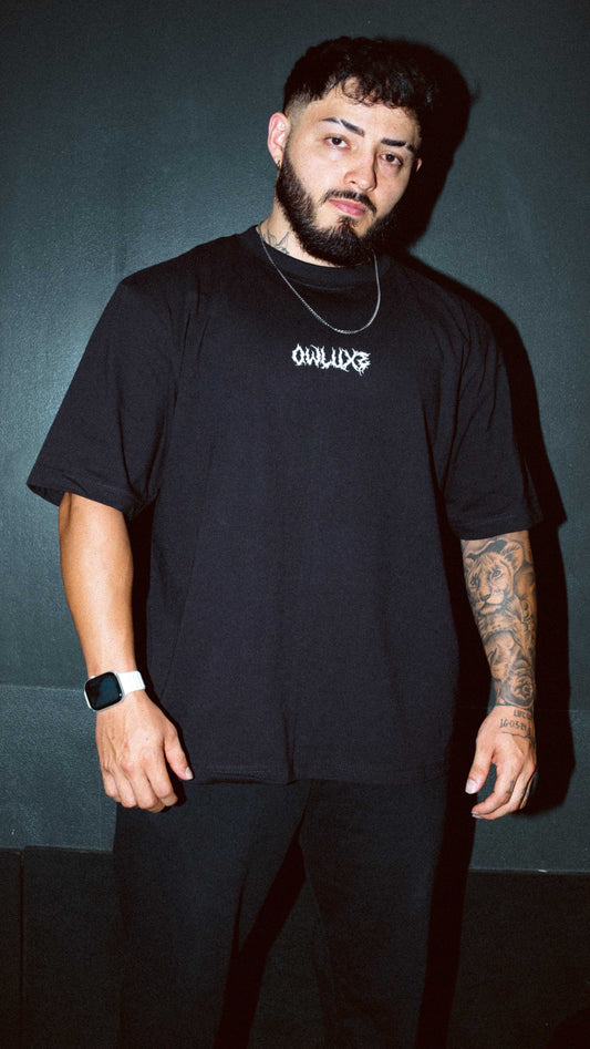 Visionary Black & White Boxy Tee