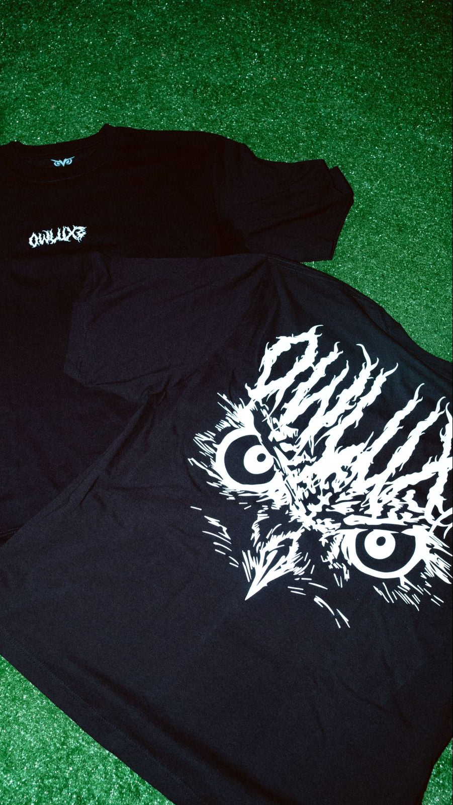 Visionary Black & White Boxy Tee