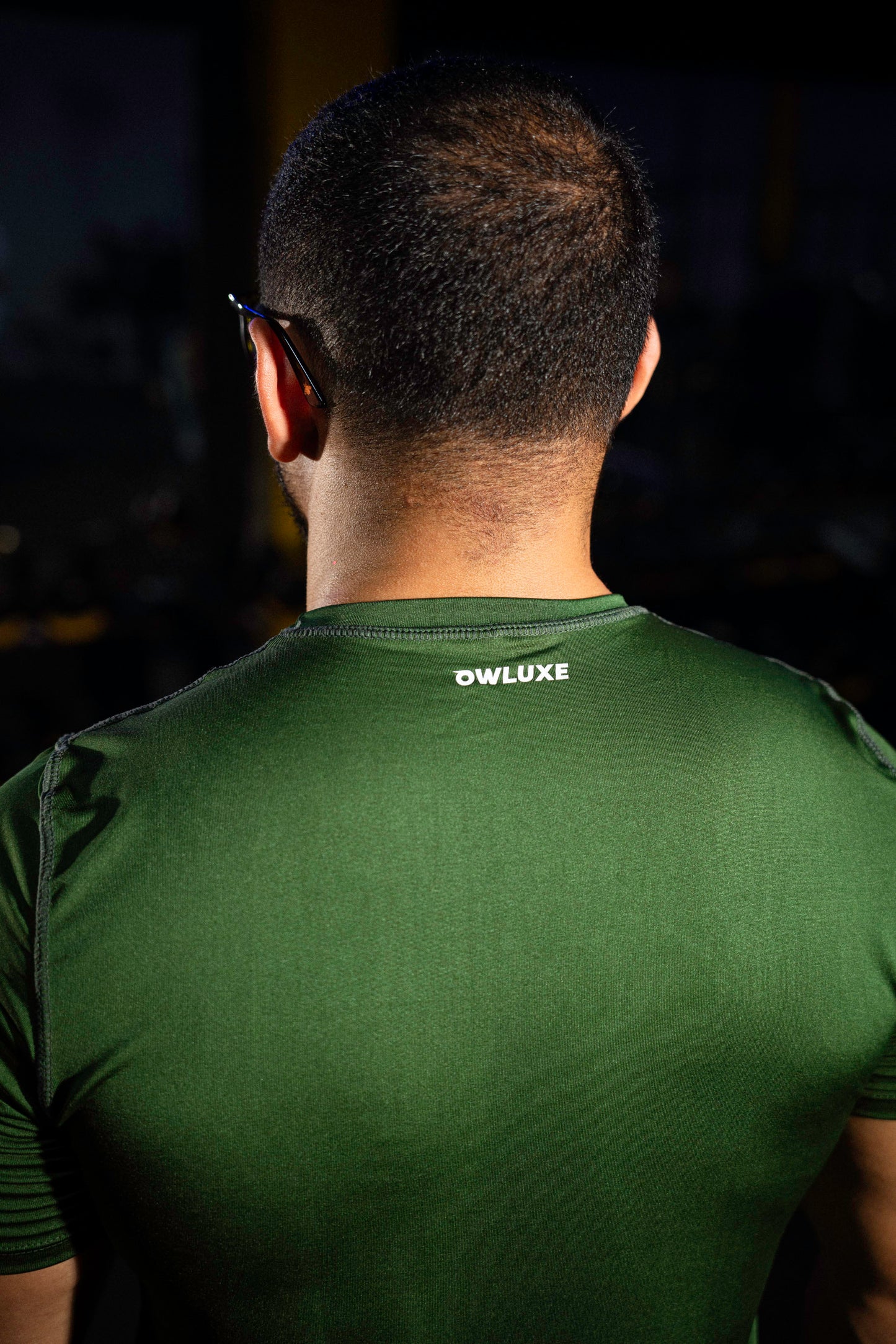 Owl Essential Performance Tee camo green