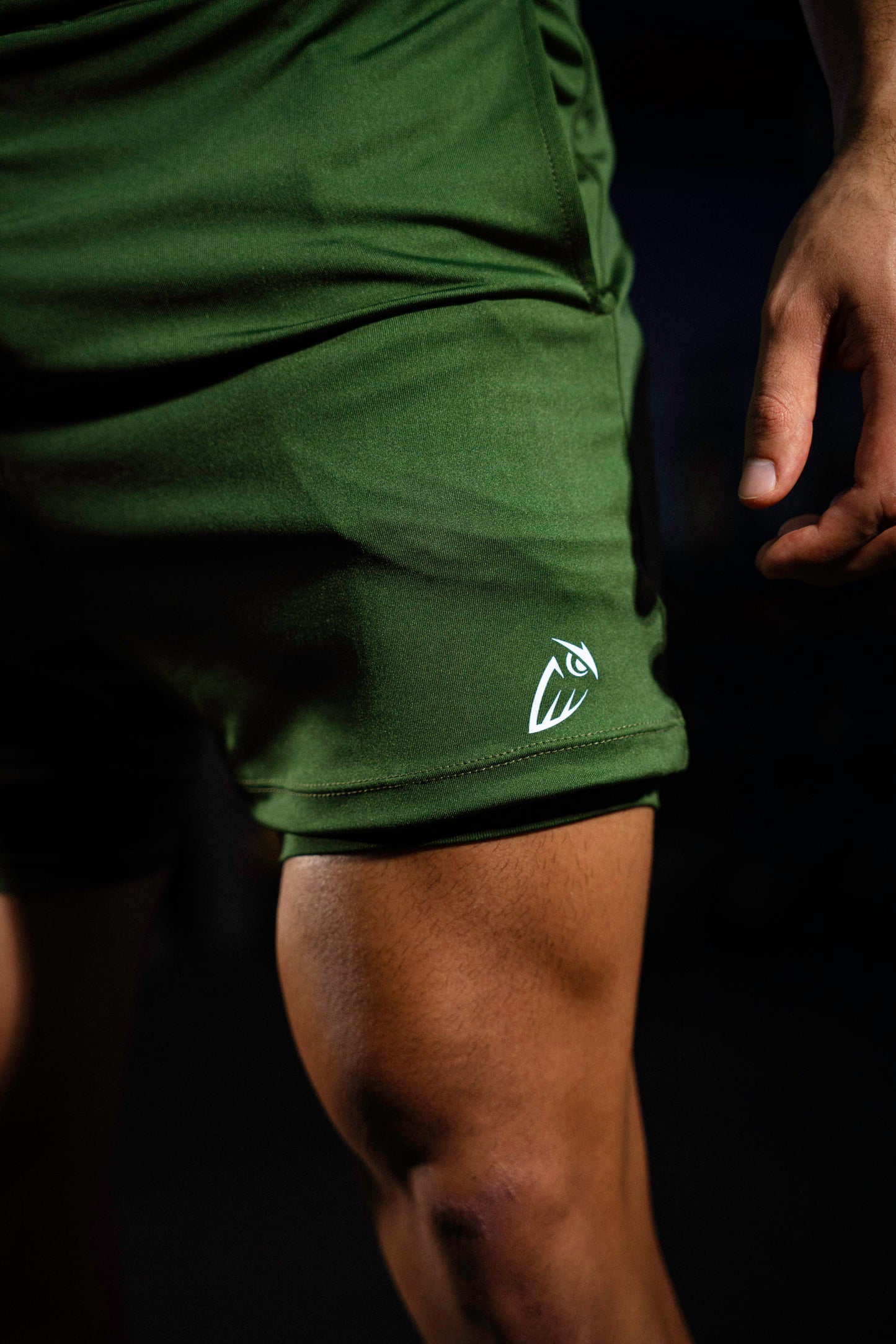 Owl Essential Performance Short camo green