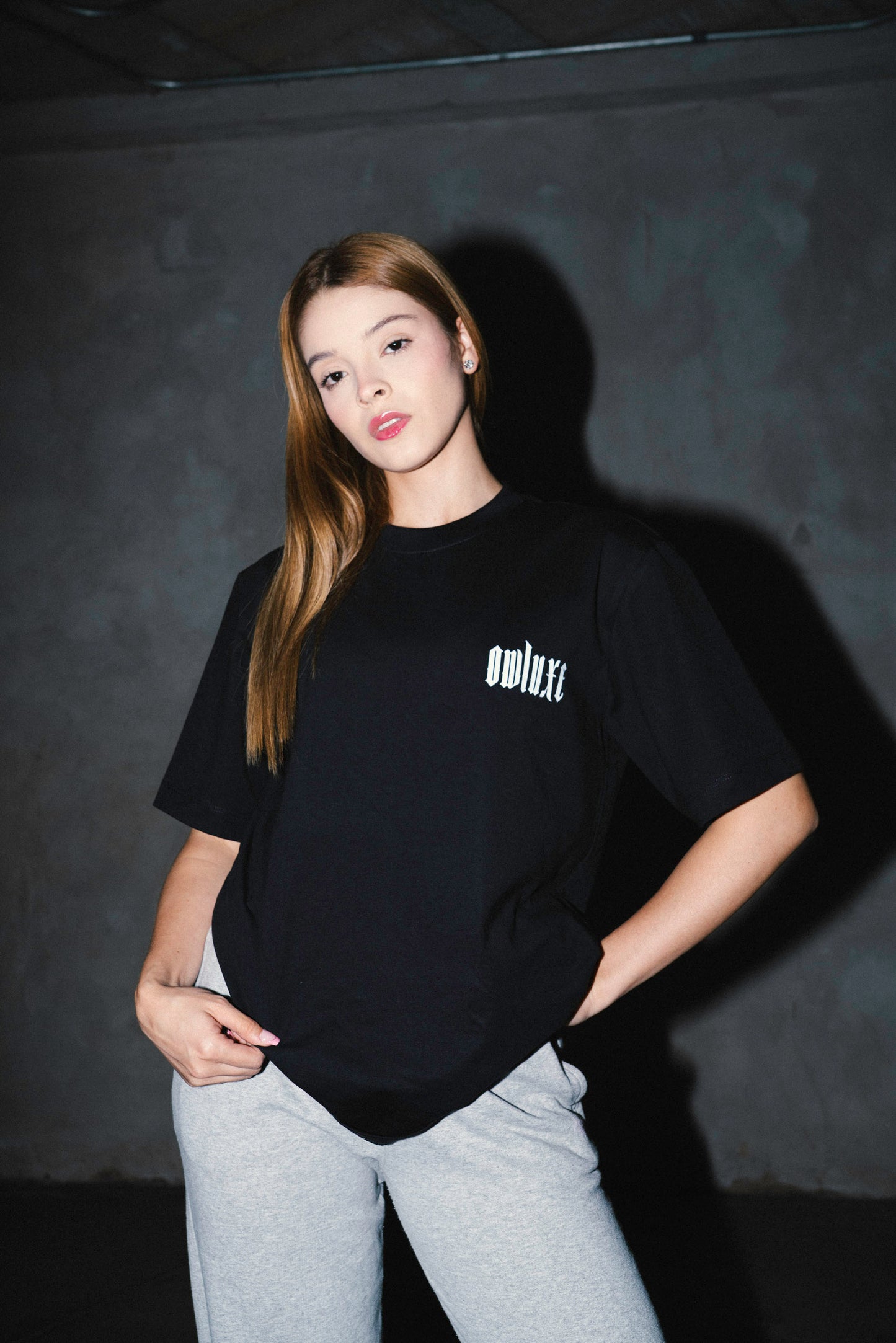 Royal Owl Premium Tee — Royal Onyx