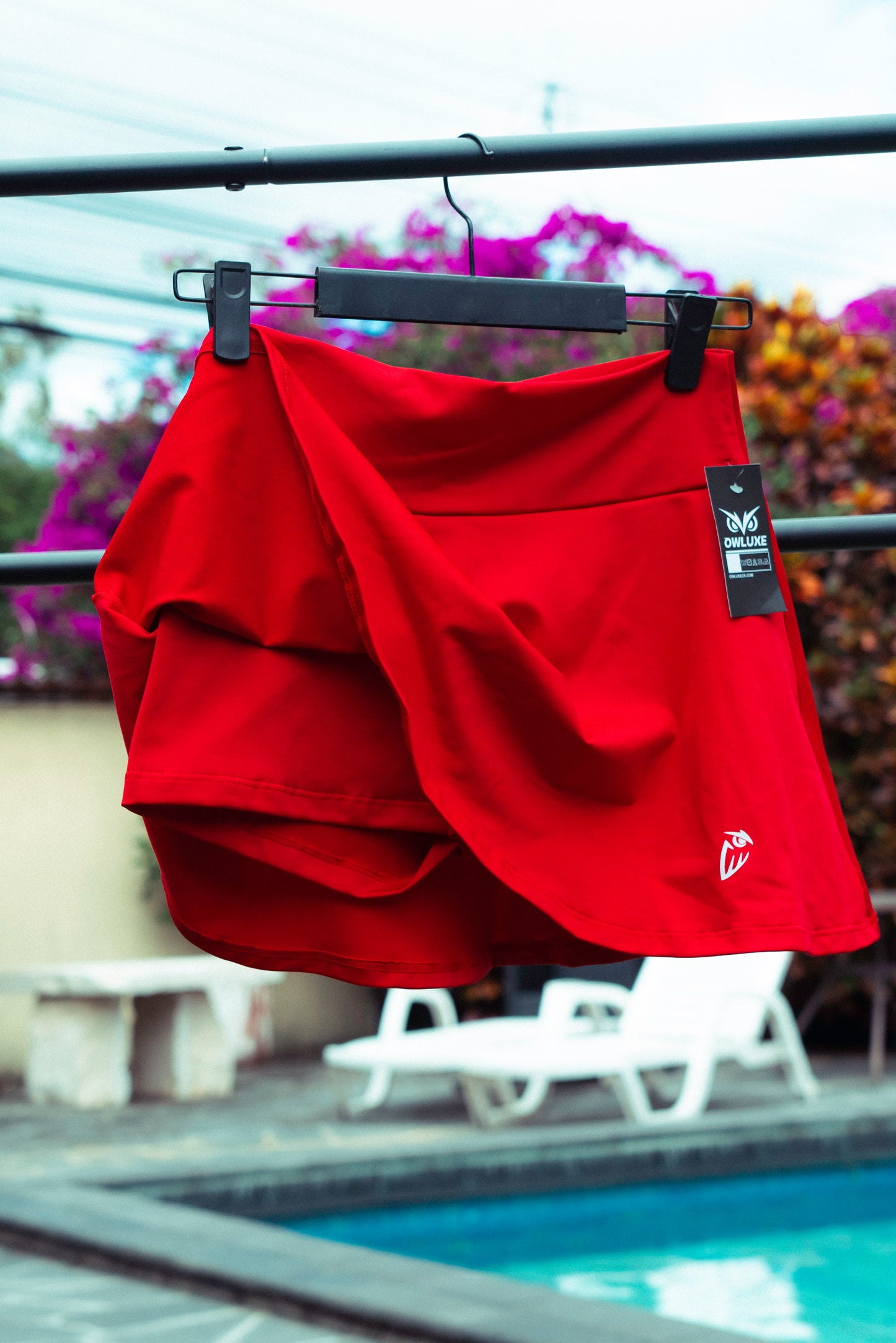 Owl Essentials V2 Women’s Red Skirt Short