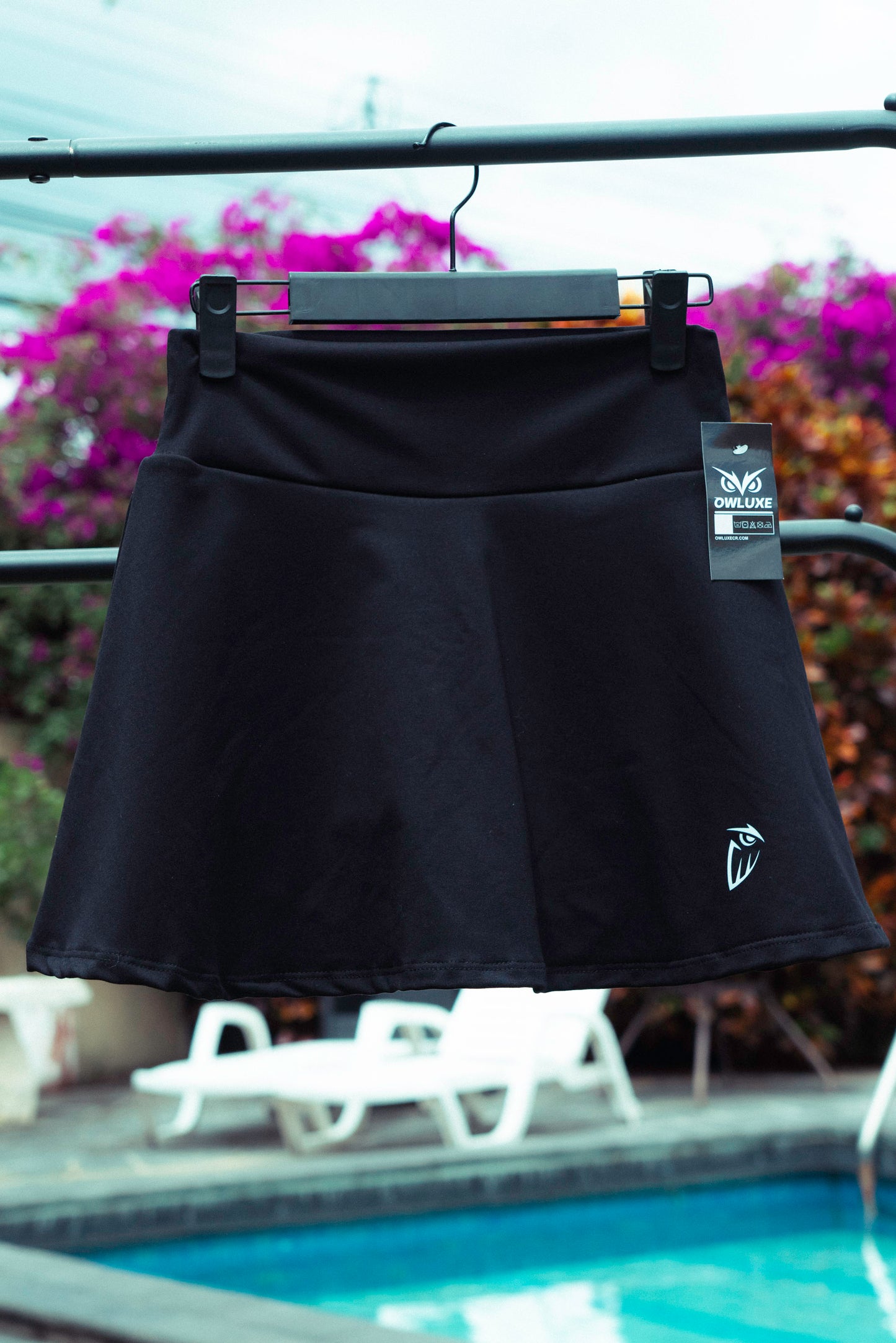 Owl Essentials V2 Women’s Black Skirt Short