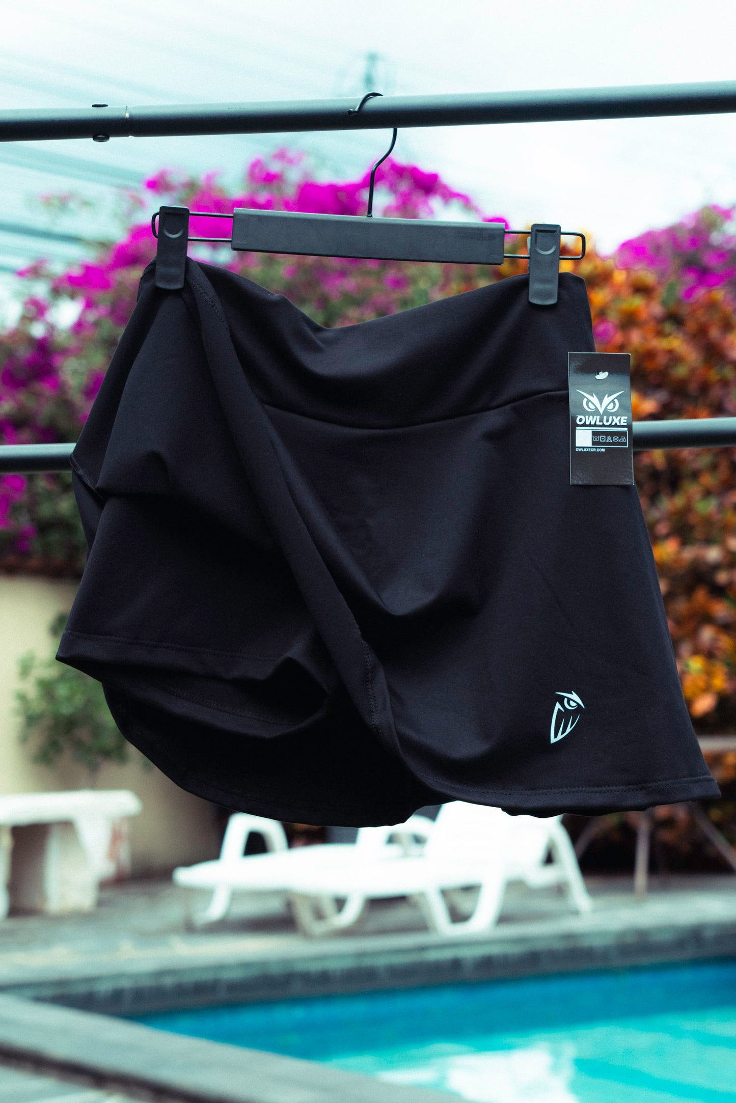 Owl Essentials V2 Women’s Black Skirt Short