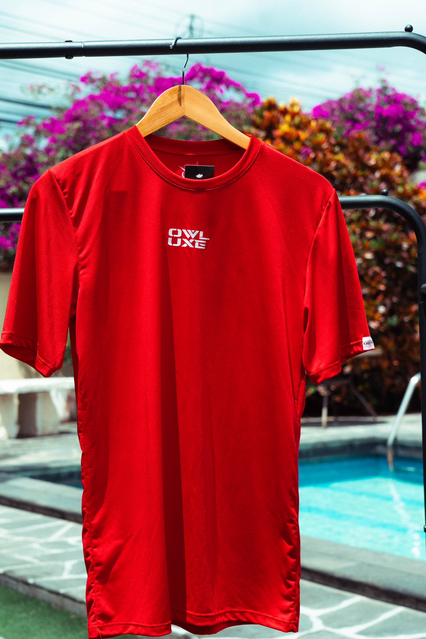Owl Essential V2 Red Tee