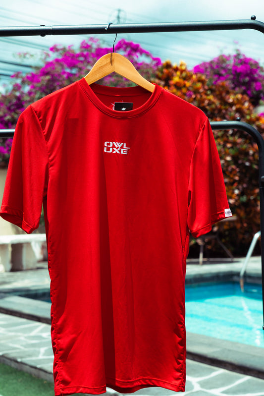 Owl Essential V2 Red Tee