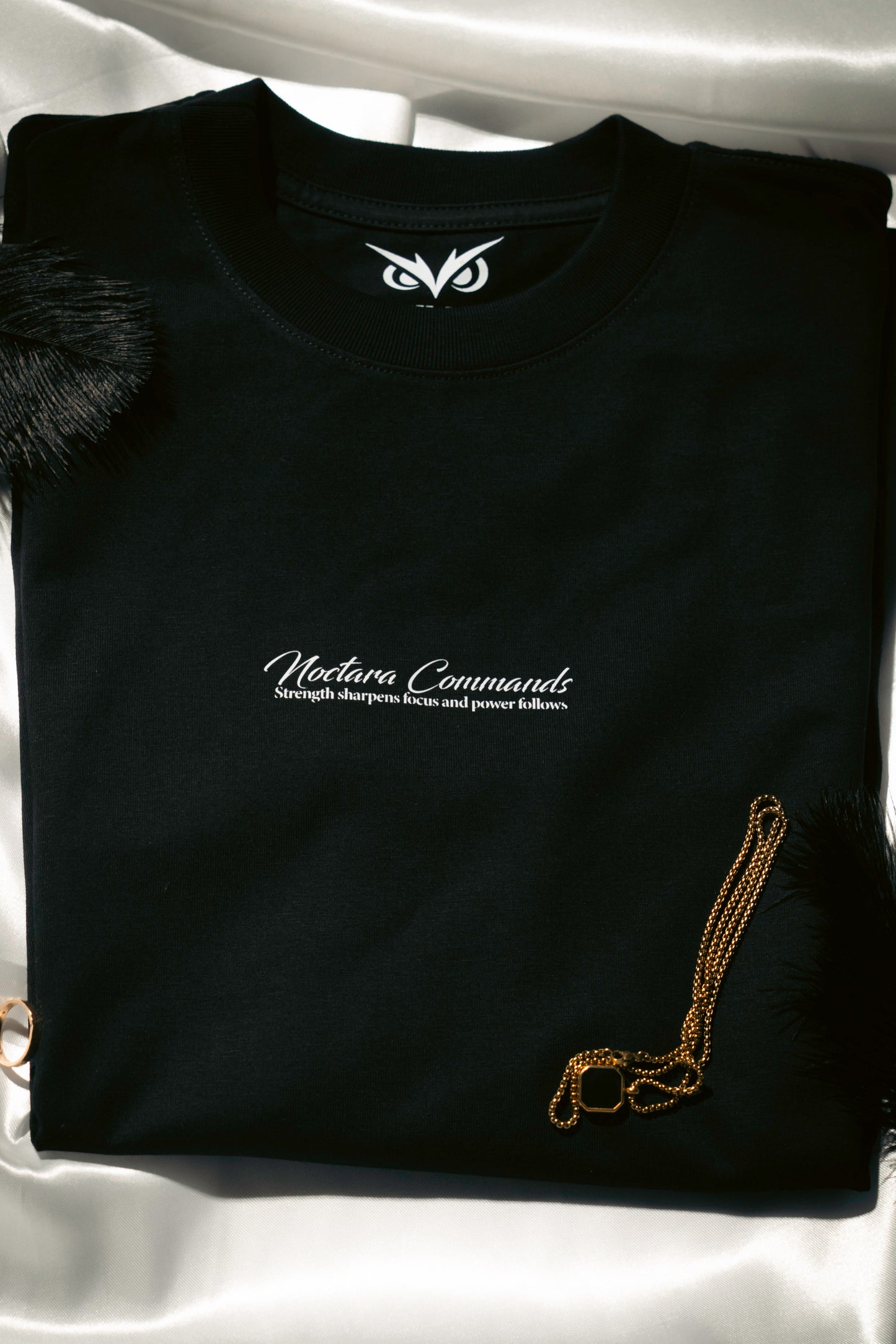 Strix Nocturne Black - Royal Contrast Tee