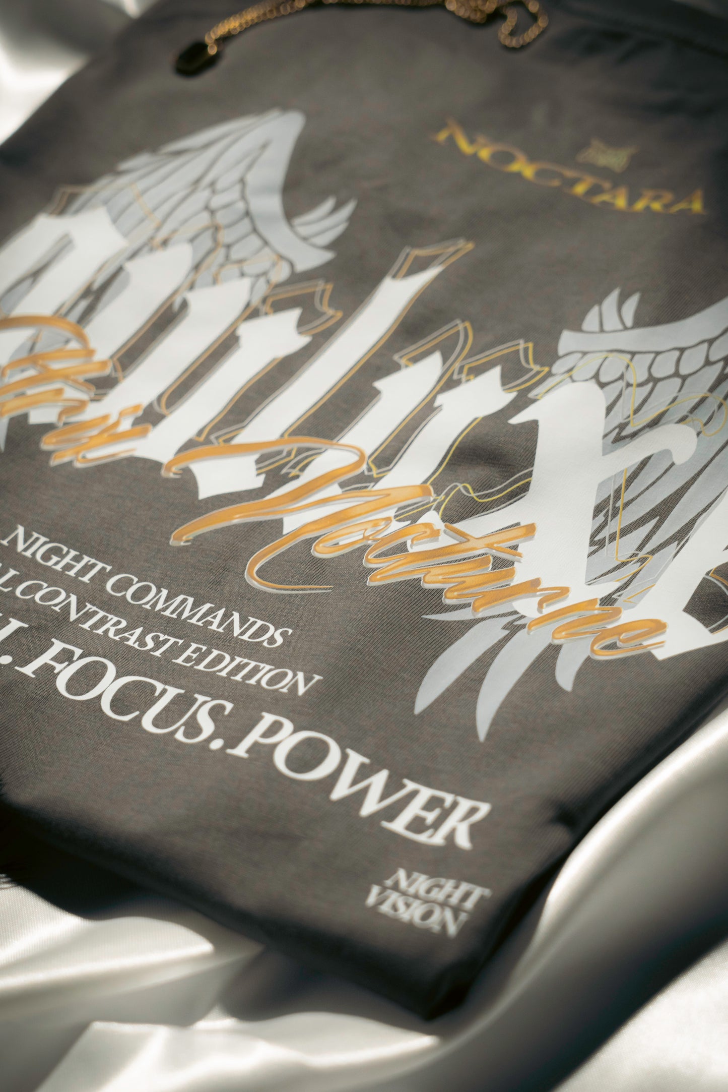 Strix Nocturne Gray - Royal Contrast Tee