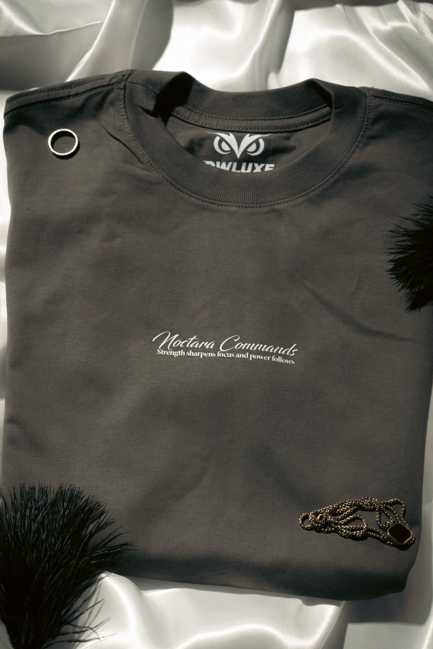 Strix Nocturne Gray - Royal Contrast Tee