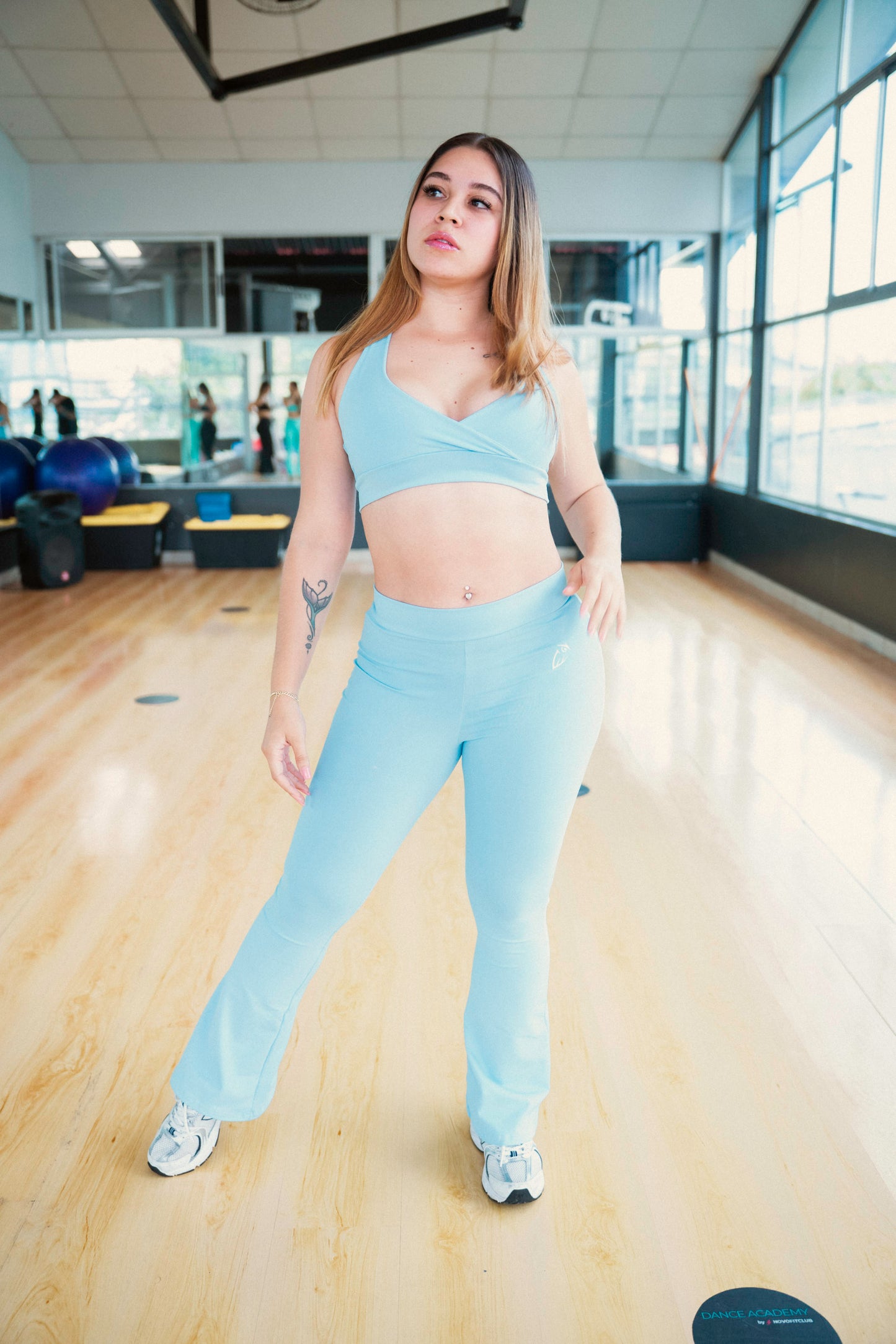 Her Flare Ocean Leggings